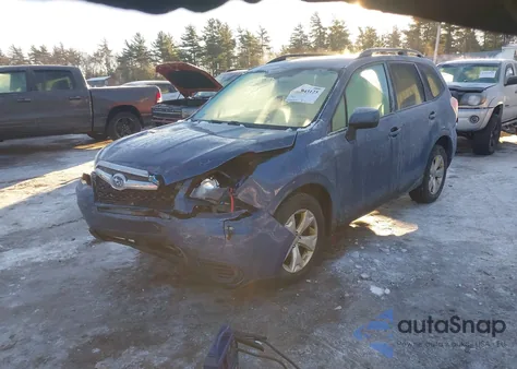 2014 Subaru Forester 2.5I Premium из США, поврежденный, VIN JF2SJAEC0EH434413